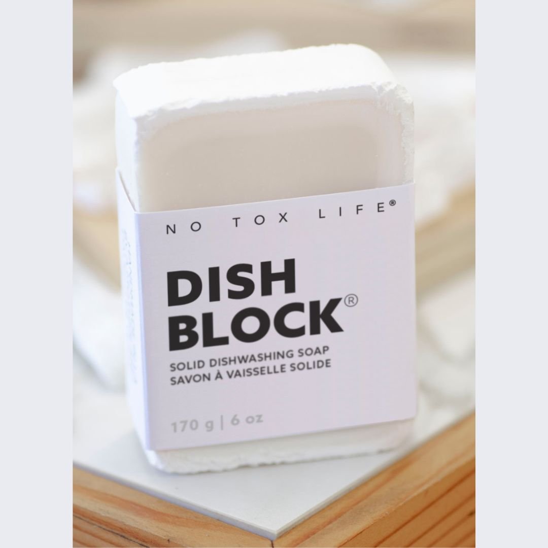 DISH BLOCK® - Solid Dish Soap | No Tox Life - Zero Waste Cartel