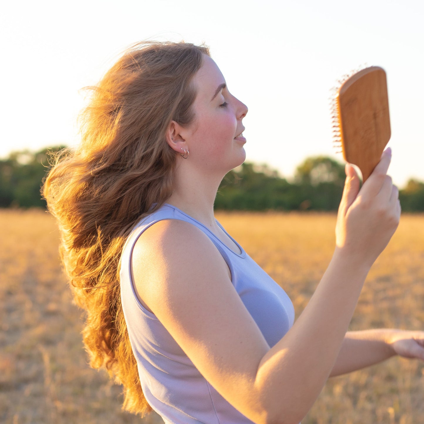 Bamboo Hair Brush - Zero Waste Cartel