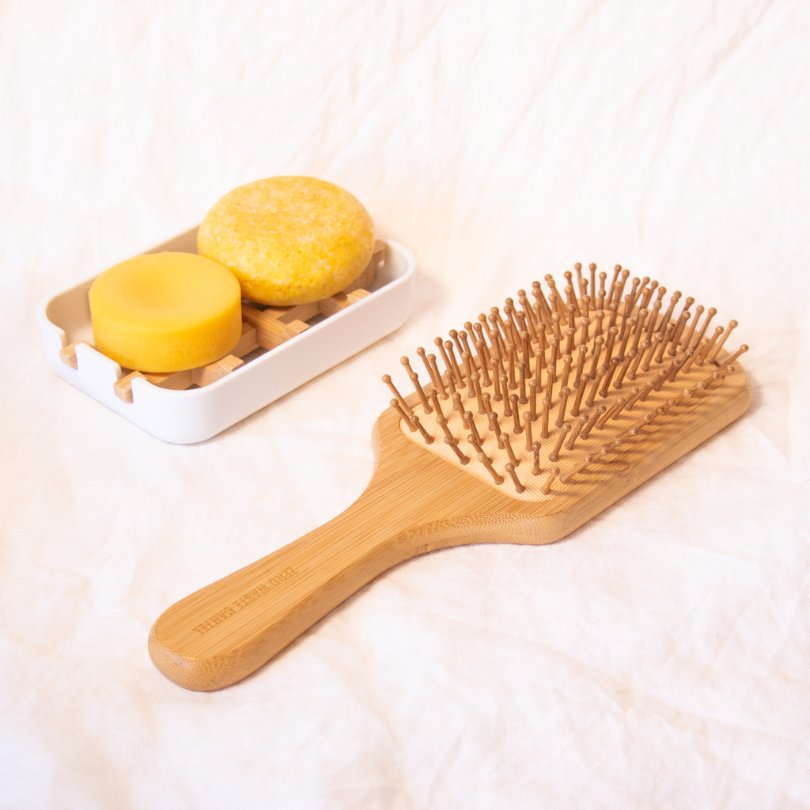 Bamboo Hair Brush - Zero Waste Cartel