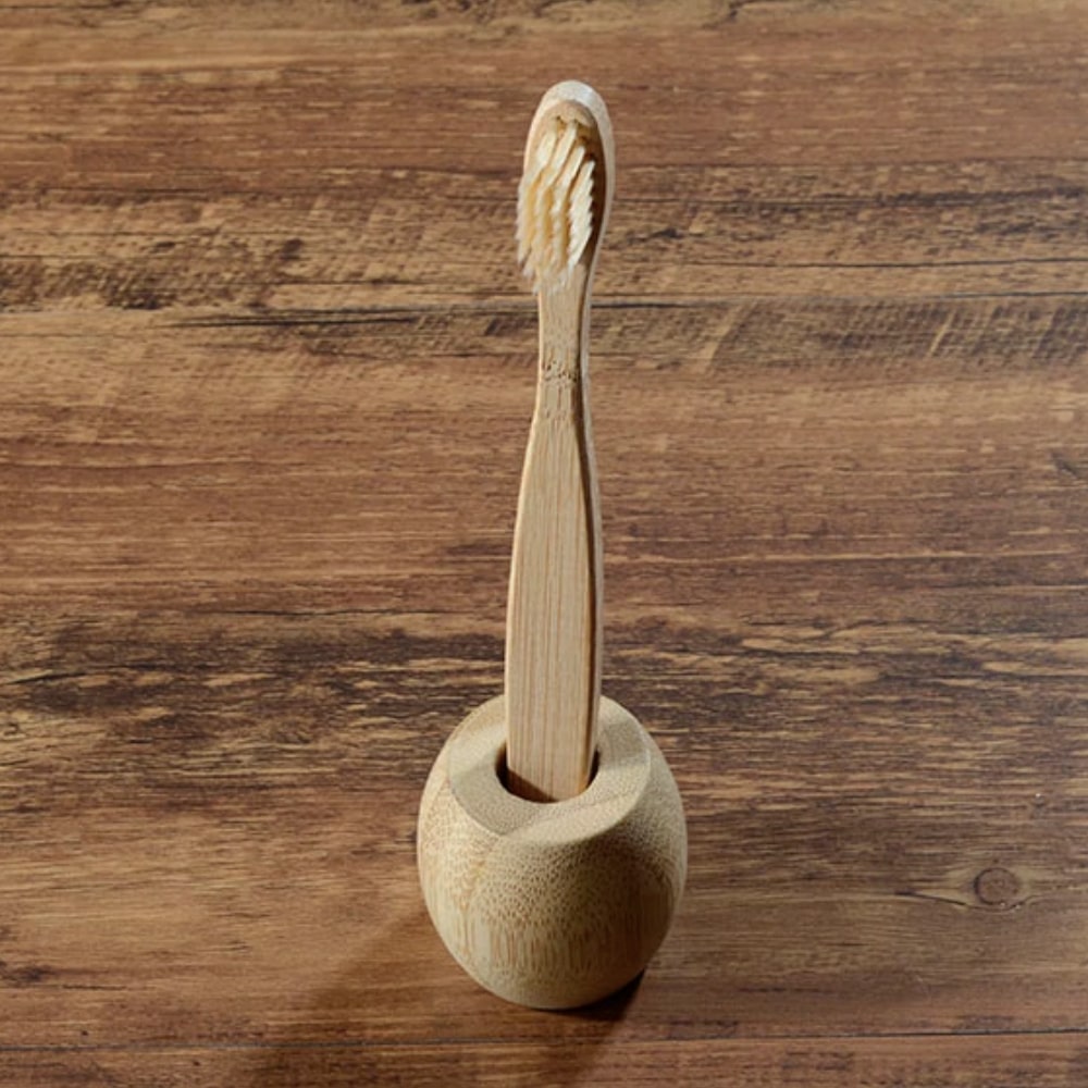 Bamboo Toothbrush Holder - Zero Waste Cartel