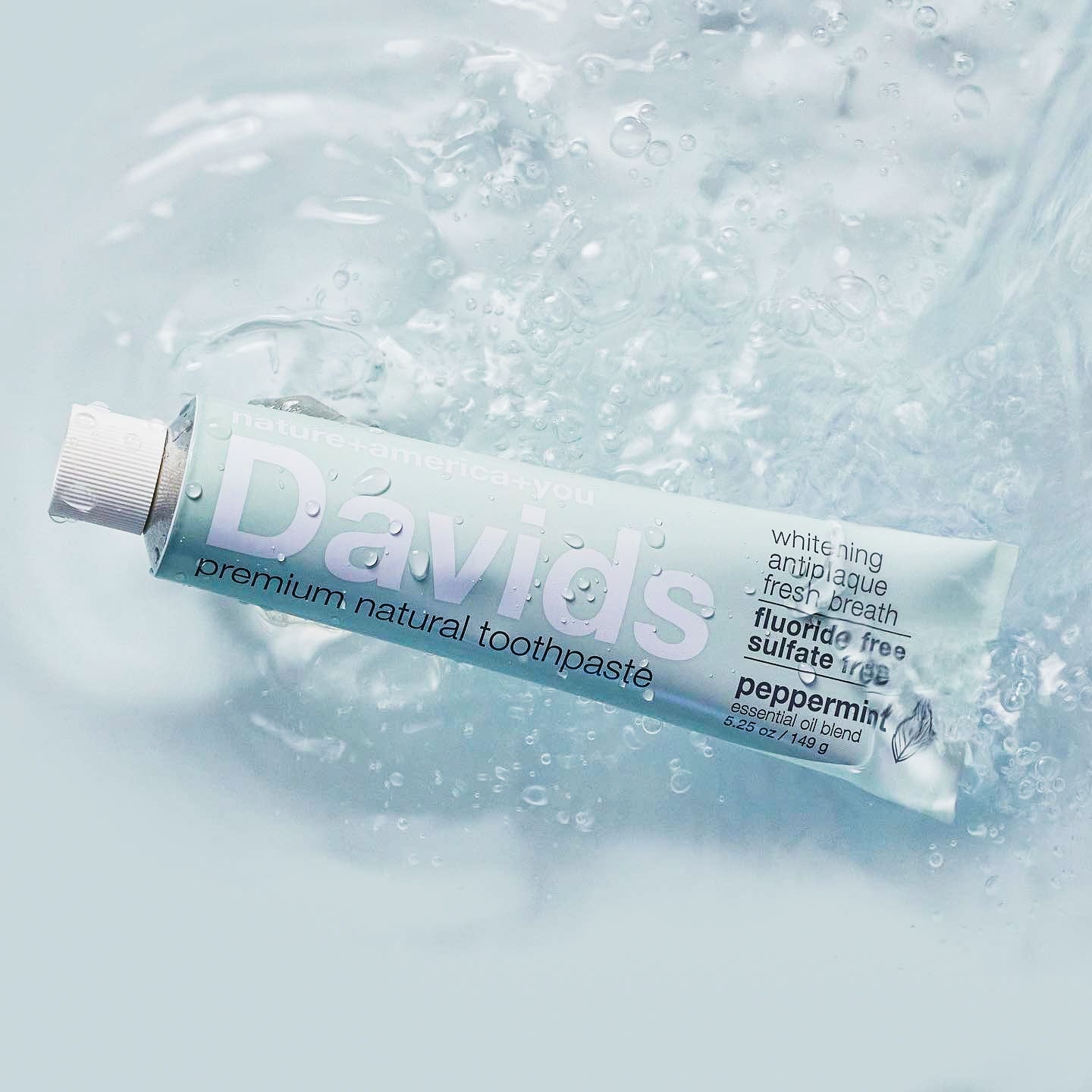 Premium Natural Toothpaste | Davids - Zero Waste Cartel