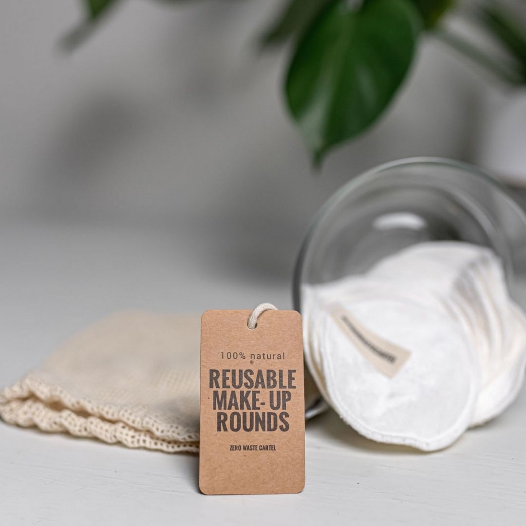 Reusable Cotton Rounds (with Laundry Bag) - Zero Waste Cartel