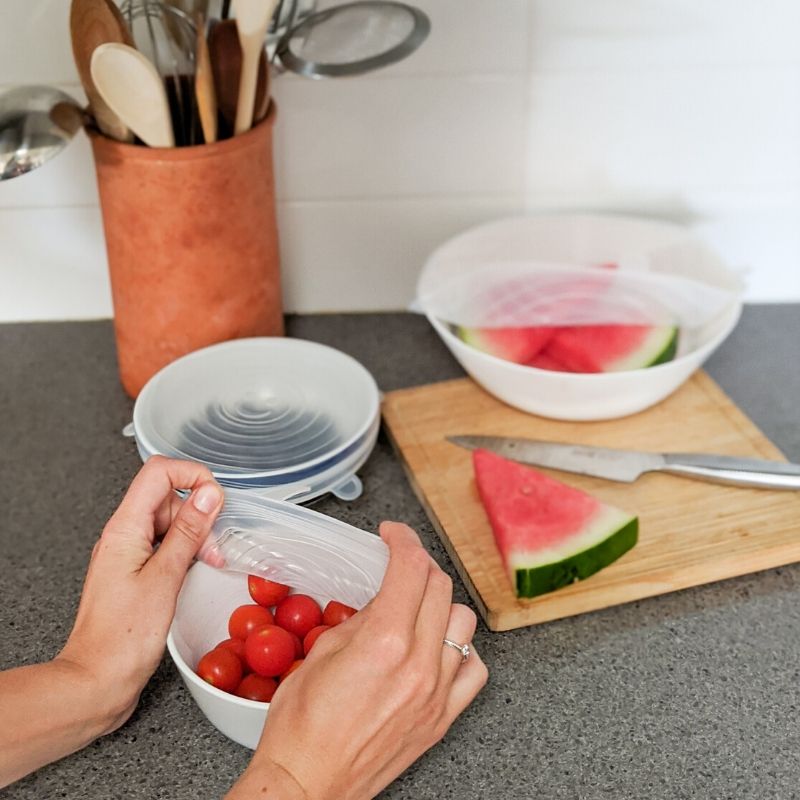 Reusable Silicone Stretch Lids - Zero Waste Cartel