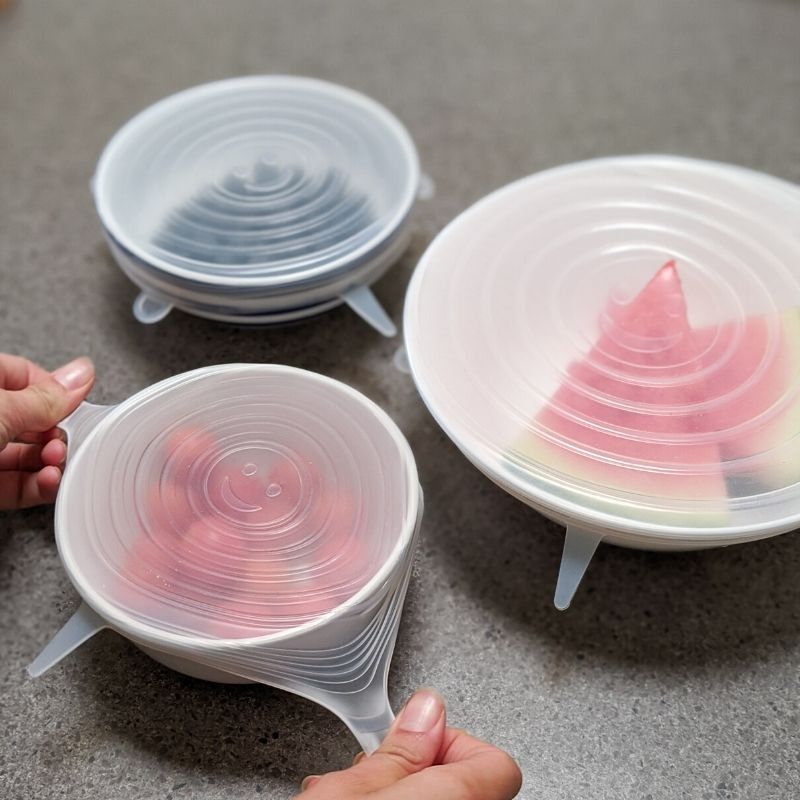 Silicone Food and Bowl Covers- 6 Pack – me.motherearth