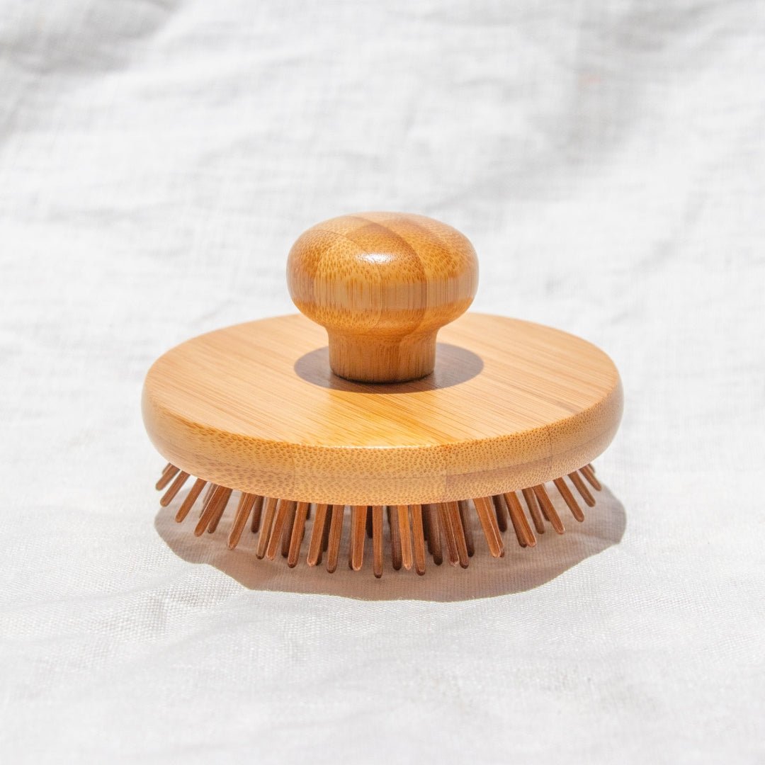 Bamboo Scalp Massager - Zero Waste Cartel