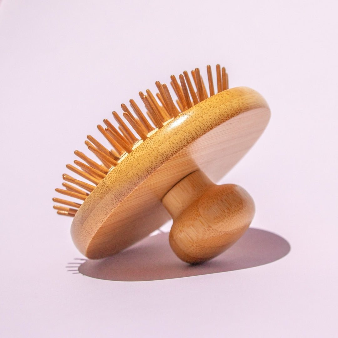 Bamboo Scalp Massager - Zero Waste Cartel