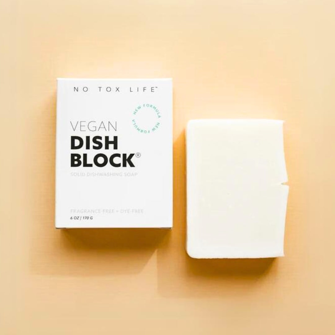 DISH BLOCK® - Solid Dish Soap | No Tox Life – Zero Waste Cartel