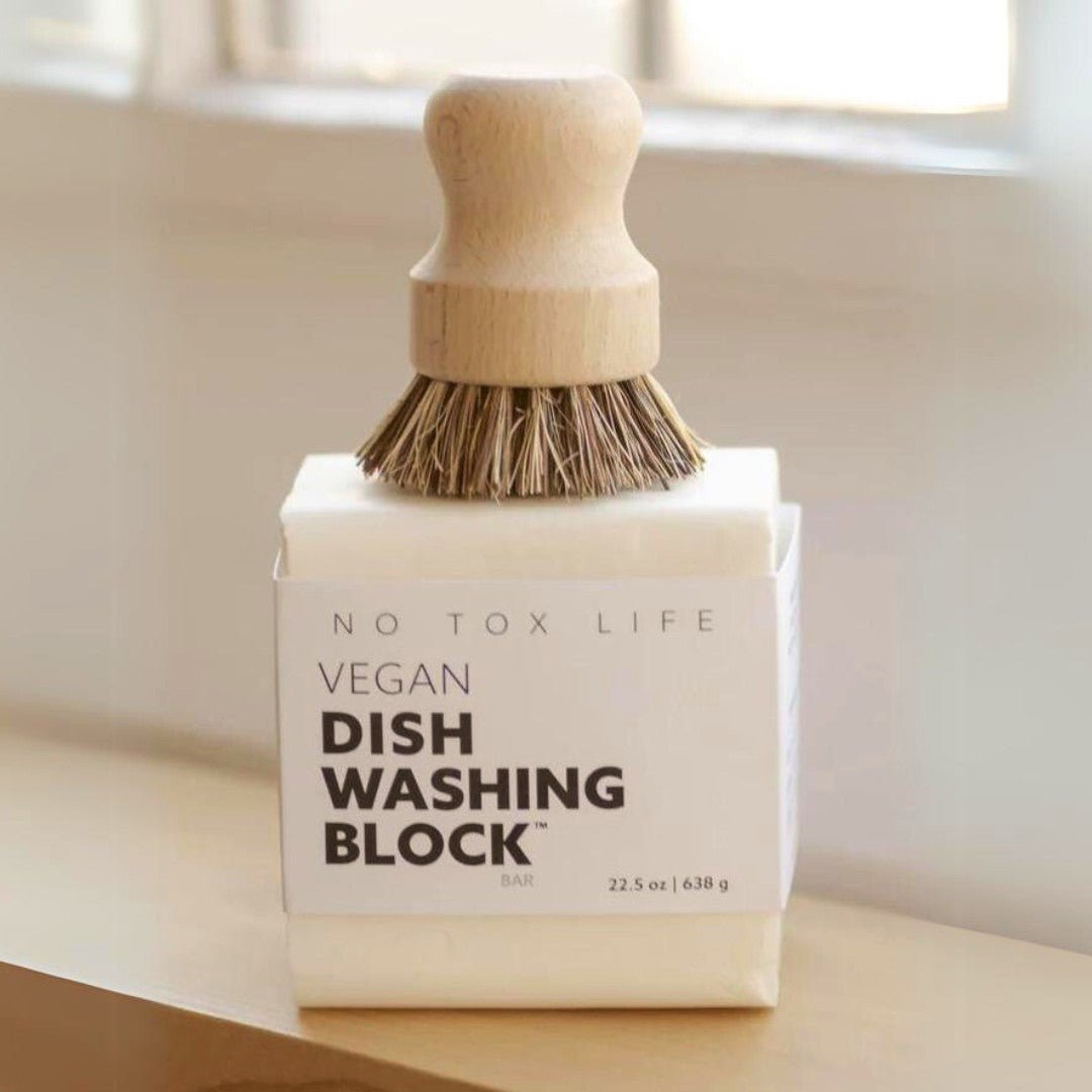 DISH BLOCK® - Solid Dish Soap | No Tox Life – Zero Waste Cartel