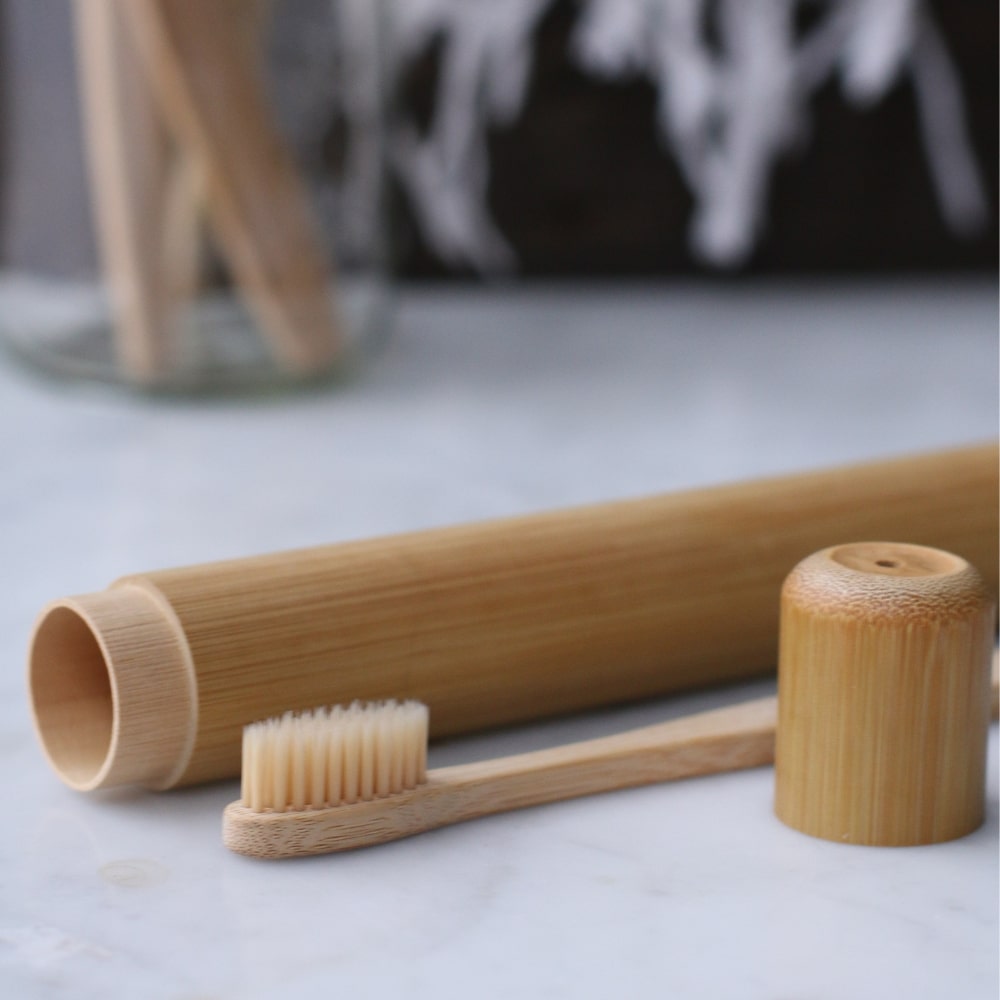 Bamboo Toothbrush Case - Zero Waste Cartel