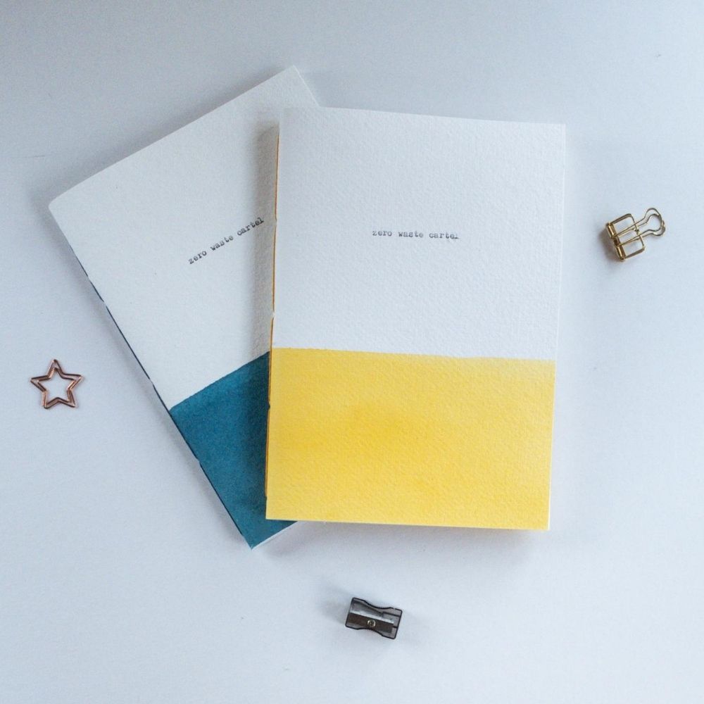 Hand-Stitched Sustainable Notebook - Zero Waste Cartel
