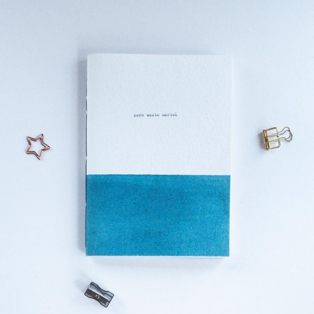 Hand-Stitched Sustainable Notebook - Zero Waste Cartel