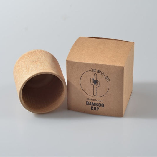 Handmade Bamboo Cup - Zero Waste Cartel