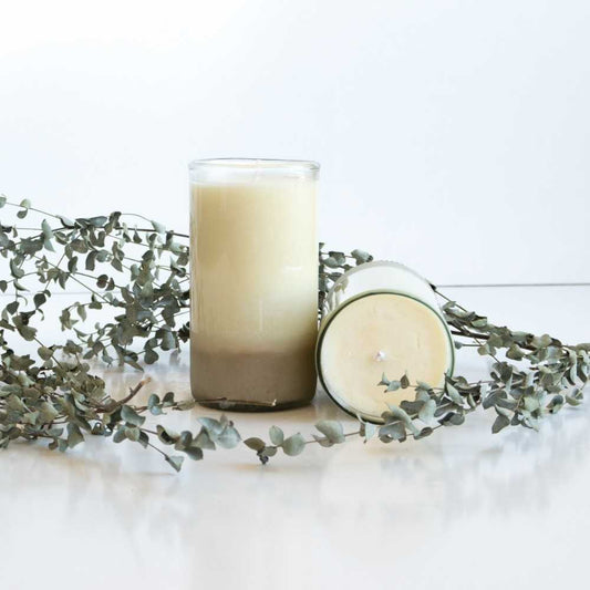 Handpoured Candle with Coconut & Soy Wax | Humby Organics - Zero Waste Cartel