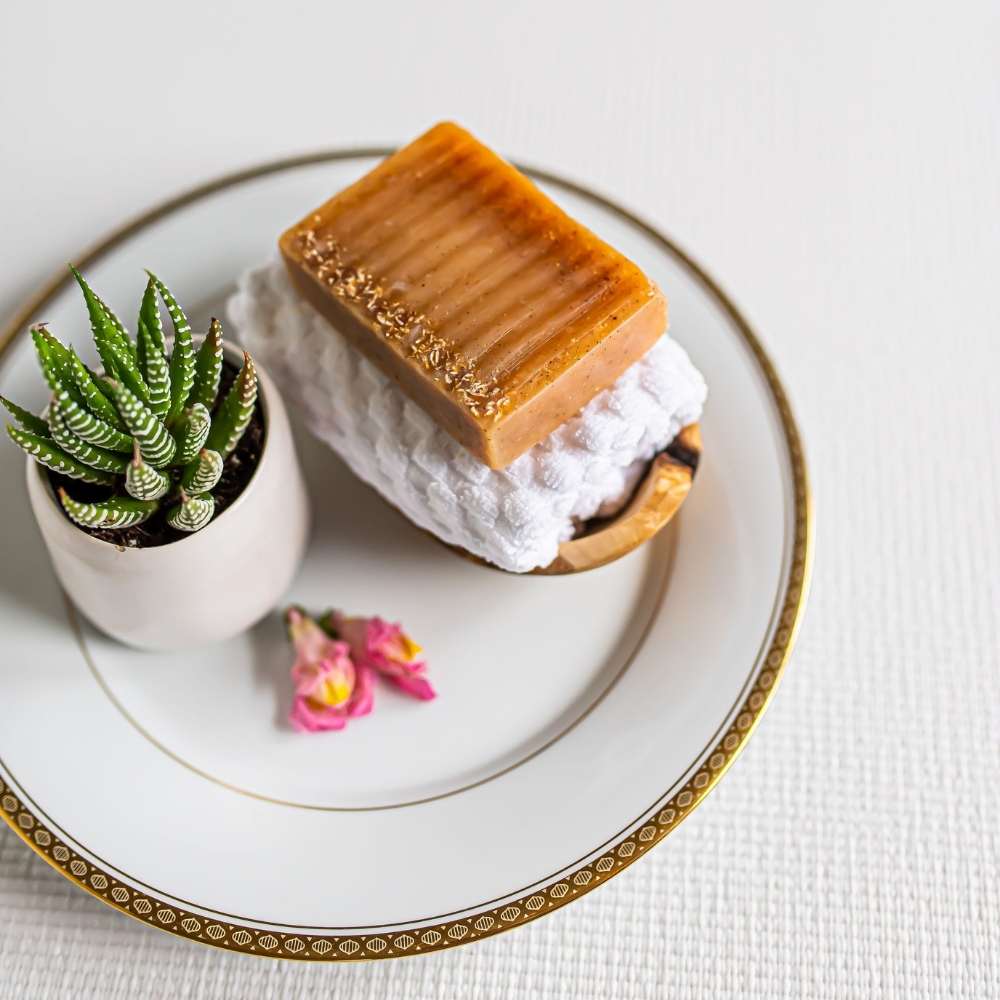 Japanese Cherry Blossom Teakwood Soap Bar | Humby Organics - Zero Waste Cartel
