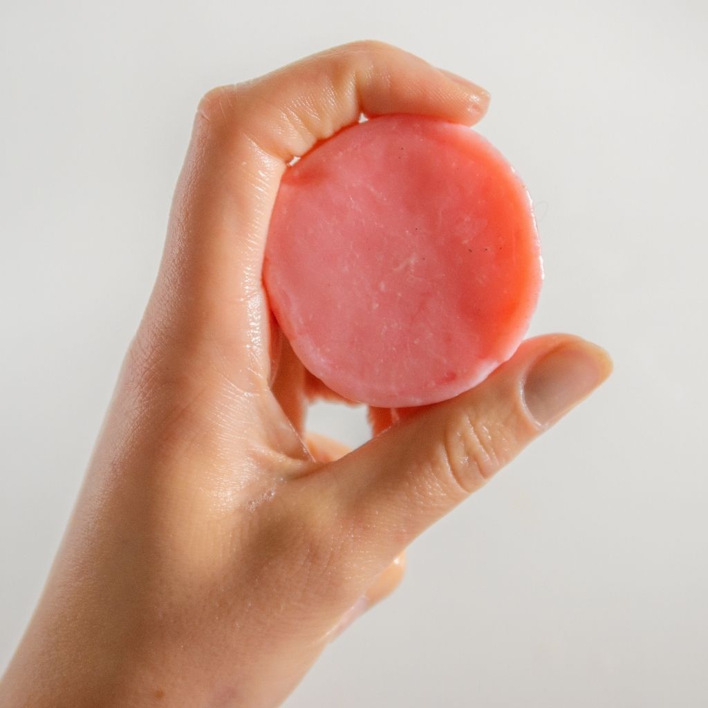 Pink Hibiscus - Conditioner Bar 1.7oz | Humby Organics - Zero Waste Cartel