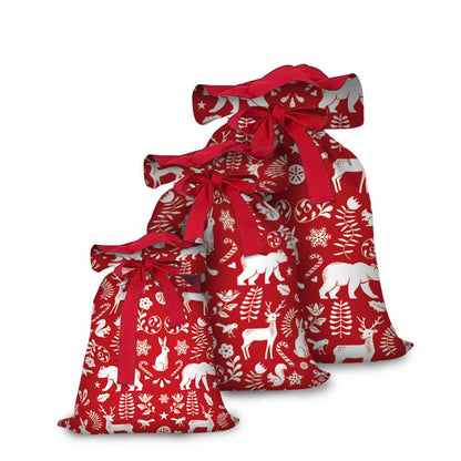 Reusable Christmas Wrapping Bags - Zero Waste Cartel