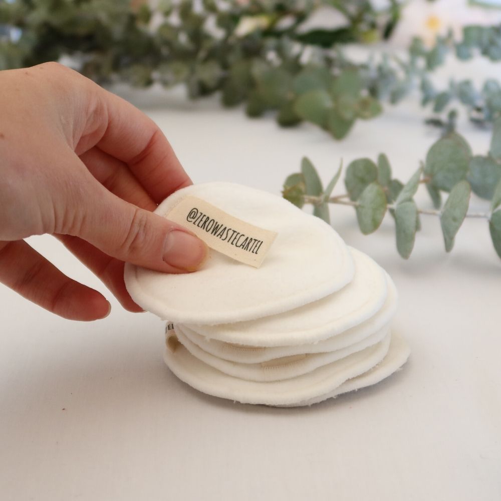 Reusable Cotton Rounds (with Laundry Bag) - Zero Waste Cartel