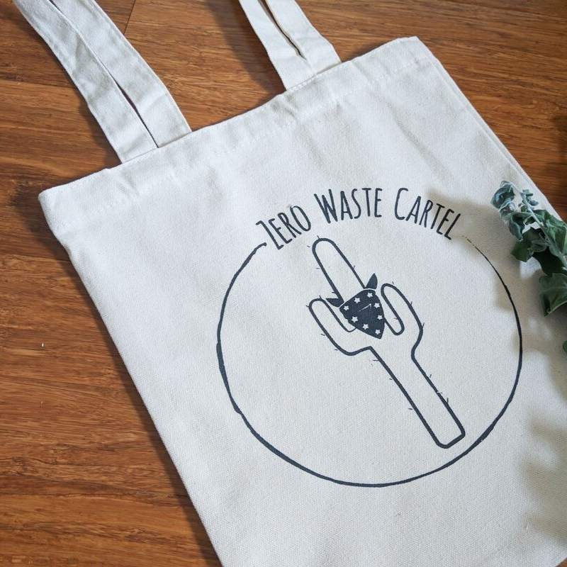 Reusable Cotton Tote Bag - Zero Waste Cartel