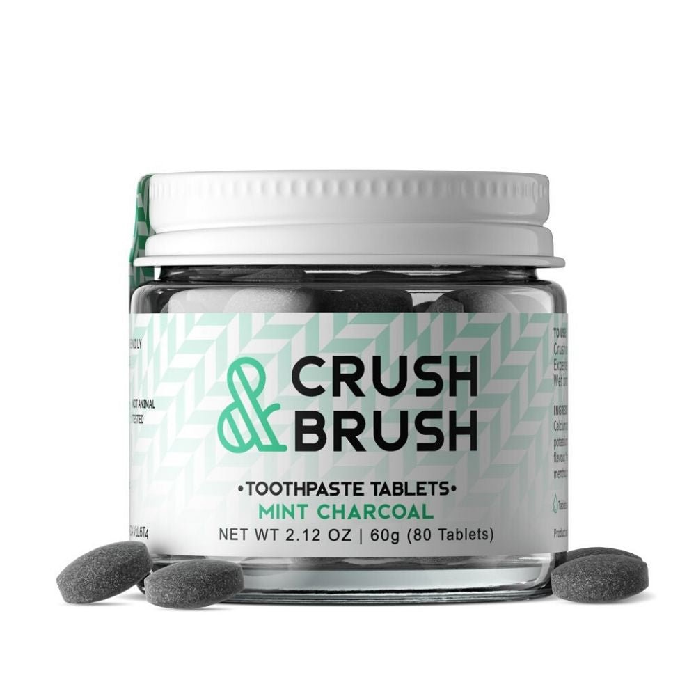 Toothpaste Bites | Crush & Brush - Zero Waste Cartel