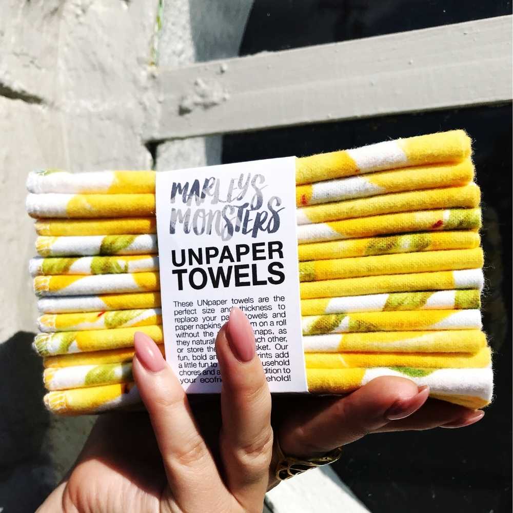 UNpaper Towels (12-Pack) | Marleys Monsters - Zero Waste Cartel